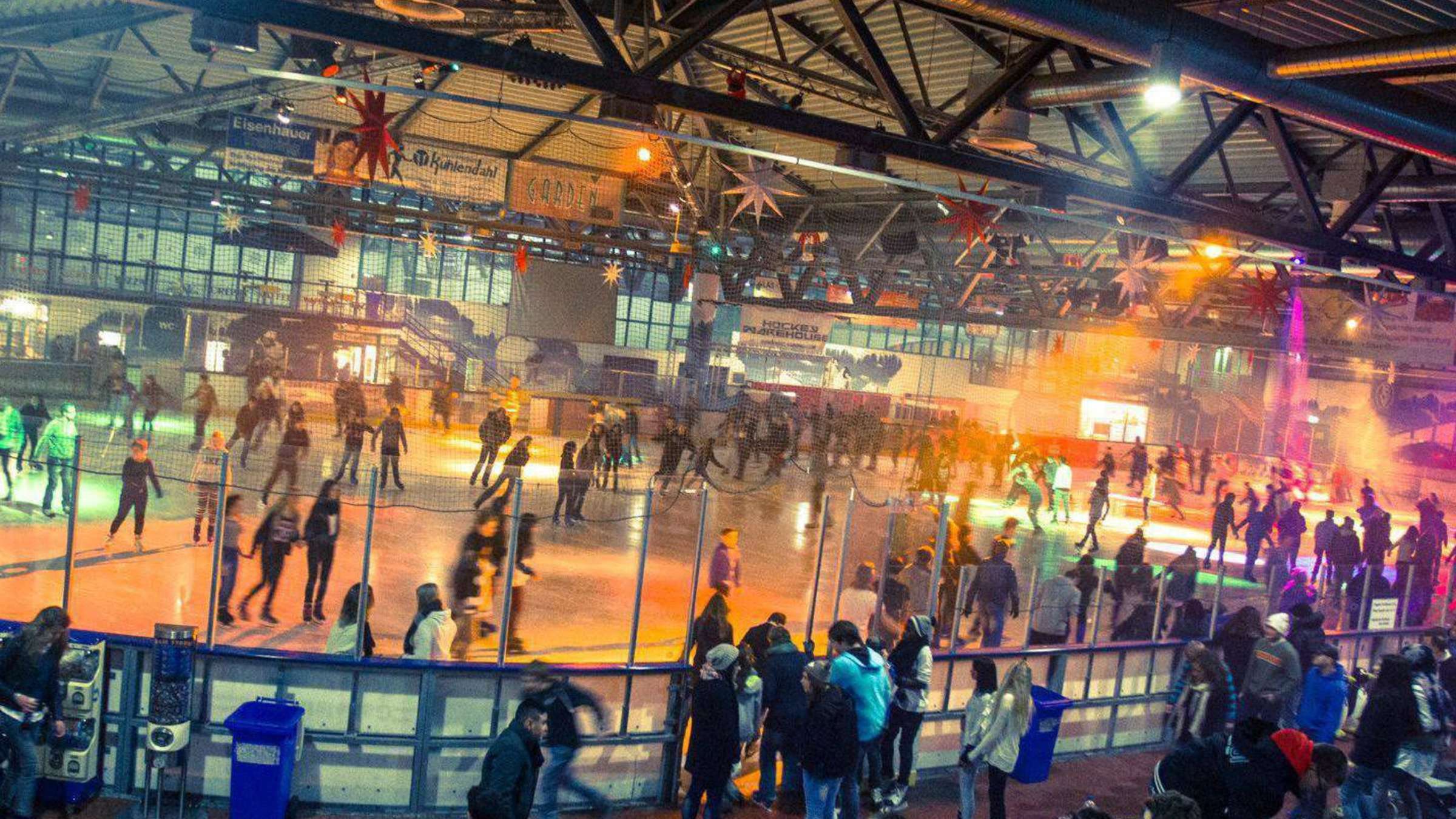 Eisdisco und Eventstimmung